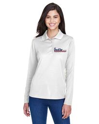 Ladies' Pinnacle Performance Long-Sleeve Piqué Polo